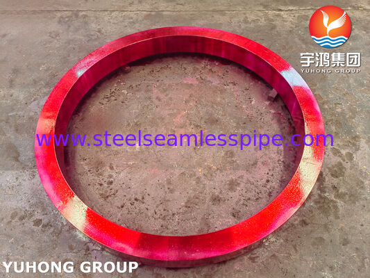 ASME SB171 C70600 Anel pesado de cobre e níquel para trocador de calor grande