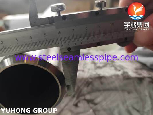 ASME SB444 N06625 Tubo de liga de níquel Inconel 625 para trocador de calor, processamento de petróleo offshore e de gás e produtos químicos