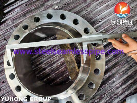 ASTM B564 UNS N04400 Flange de pescoço de solda Monel 400 WNRTJ Flange tipo anel Flange de articulação