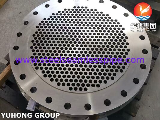 Tubo de aço inoxidável forjado ASTM A182 F316Ti UNS S31635 para trocador de calor