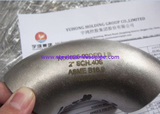 ANSI B16.9 dos encaixes da solda de extremidade da cruz do redutor do cotovelo do T de ASTM B366 Inconel 625, inspeção penetrante