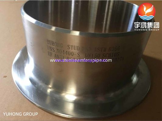 ASTM B366 Monel 400/extremidade do parafuso prisioneiro do encaixe da solda extremidade de UNS N04400/RUÍDO 2,4360