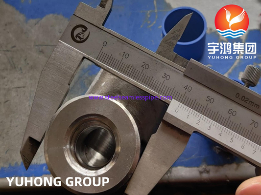 SOLDA DE EXTREMIDADE DE AÇO FRENTE E VERSO QUE FIT ASTM A815 WP31803/WPS32750/EXTREMIDADE DE S32760 BW NPT