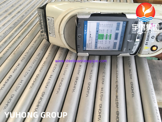 TUBO SEM EMENDA DE AÇO INOXIDÁVEL 100% DE ASTM A213 TP316L E GH UT