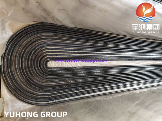 TUBO DE CALDEIRA SEM EMENDA DA CURVATURA DO AÇO CARBONO U DE ASTM A179/ASME SA179 (PAINTING/COLD PRETOS SE AFOGAM)