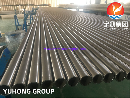 ASTM B163 INCONEL 825 / UNS N08825 ALLOIA TUBO SEAMLESS NICKEL HT/UT Disponível