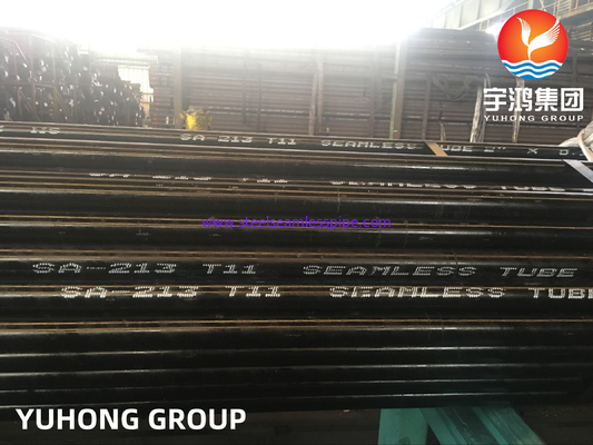 Tubo sem emenda do aço de liga de ASTM A213/ASME SA213 T11 para o Superheater