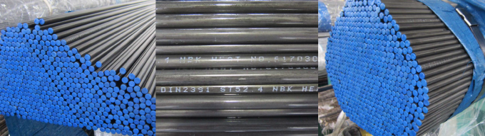 Tubo sem emenda DIN2391 ST52.4 e St37.4 da tração fria hidráulica da precisão