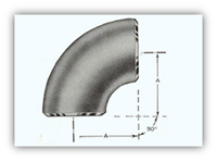 Encaixes de tubulação de aço 3 do SÊNIOR ASTM A403 WP304H do cotovelo da solda de extremidade